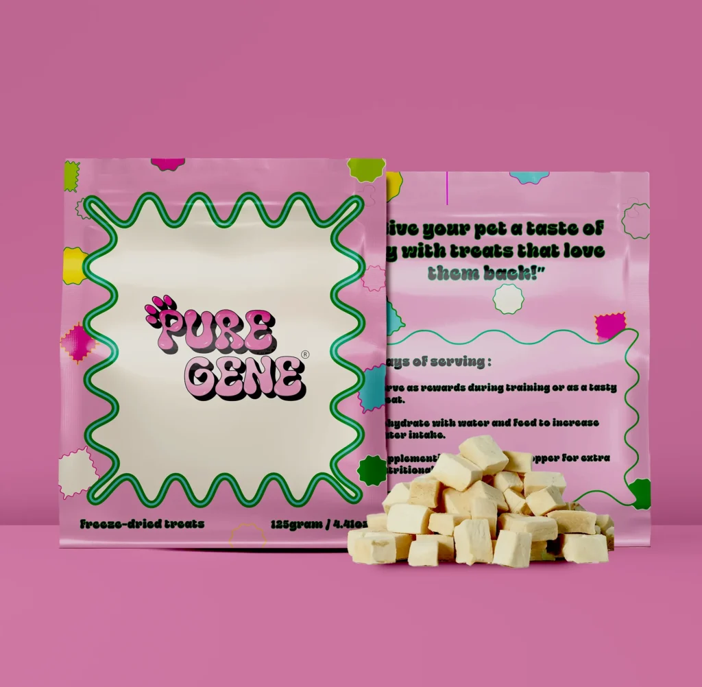 Pure Gene freeze-dried treats